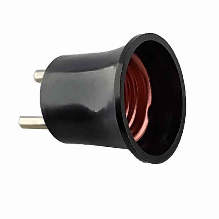 عکس اصلی سرپیچ لامپ دوشاخه دار الماس پایه E27